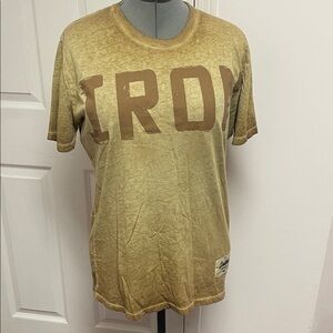 Golden Aesthetics Tan Graphic Short Sleeve Tee Los Angeles